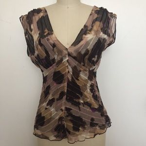 NWT Diane von Furstenberg Silk Top